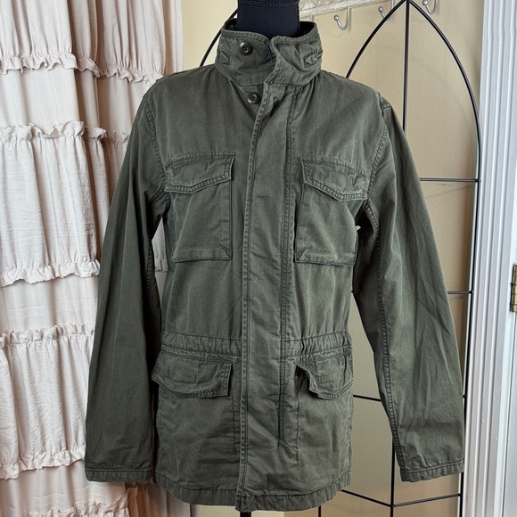 GAP Jackets & Blazers - GAP Women's Army Green Barn Chore Field Jacket Coat Size XS NWT